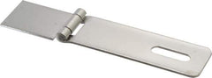 Value Collection - 1-1/2" Long x 6-3/4" Wide, Hasp - Stainless Steel - Industrial Tool & Supply