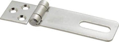 Value Collection - 1" Long x 3.62" Wide, Hasp - Stainless Steel - Industrial Tool & Supply