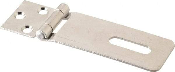 Value Collection - 1-1/2" Long x 4.54" Wide, Hasp - Stainless Steel - Industrial Tool & Supply