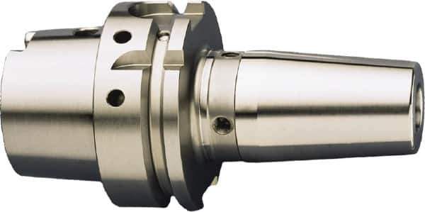 HAIMER - 18mm Hole Diam, HSK100A Taper Shank Shrink Fit Tool Holder & Adapter - 100mm Projection, 33mm Nose Diam, 50mm Clamping Depth, 25,000 RPM - Exact Industrial Supply