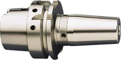 HAIMER - 1/2" Hole Diam, HSK100A Taper Shank Shrink Fit Tool Holder & Adapter - 7.87" Projection, 0.94" Nose Diam, 1.85" Clamping Depth, 25,000 RPM, Through Coolant - Exact Industrial Supply