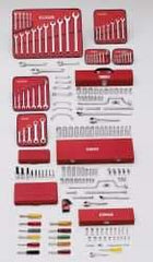 Proto - 194 Piece 1/4, 3/8 & 1/2" Drive Master Tool Set - Tools Only - Industrial Tool & Supply