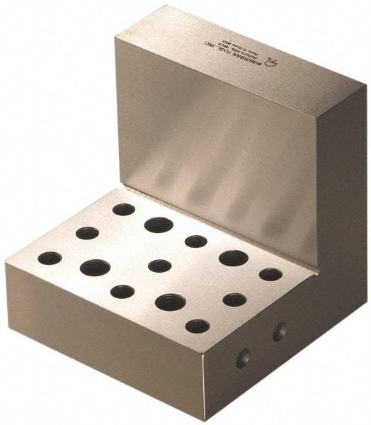 Suburban Tool - 4" Long x 4" Wide x 4" High, Compound, Series S0, Fine Pole, Sine Plate & Magnetic Chuck Combo - Angle Plate, Bolts, Handle, Locking Straps, Magnetic Chuck, Rails, Screws, Storage Case, T-Handle Hex Wrench, Vise & Washer - Industrial Tool & Supply