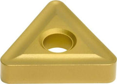Sumitomo - TNMG542 ENZ Grade AC820P Carbide Turning Insert - Al2O3 Finish, 60° Triangle, 5/8" Inscr Circle, 1/4" Thick, 1/32" Corner Radius - Industrial Tool & Supply