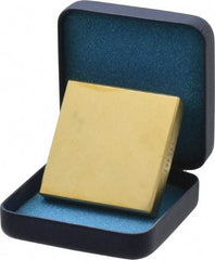 Made in USA - Rockwell B Scale, Hardness Calibration Test Block - B60 Hardness, Mid Hardness Range Description, 2 Piece - Industrial Tool & Supply