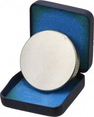 Made in USA - Rockwell B Scale, Hardness Calibration Test Block - B90 Hardness, High Hardness Range Description, 2 Piece - Industrial Tool & Supply