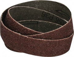 Tru-Maxx - 1" Wide x 30" OAL, 36 Grit, Aluminum Oxide Abrasive Belt - Aluminum Oxide, Very Coarse, Coated, X Weighted Cloth Backing - Industrial Tool & Supply