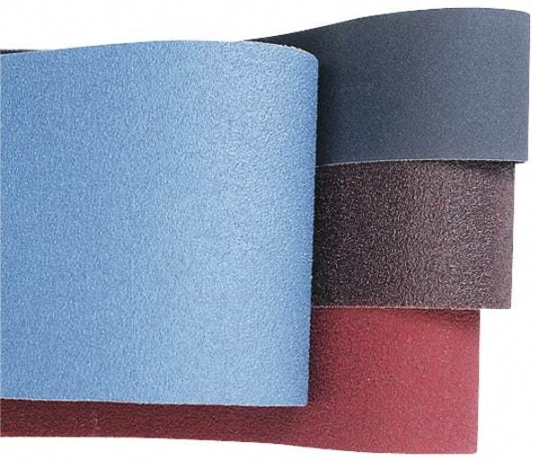 Tru-Maxx - 4" Wide x 54" OAL, 36 Grit, Aluminum Oxide Abrasive Belt - Aluminum Oxide, Very Coarse, Coated, X Weighted Cloth Backing - Industrial Tool & Supply