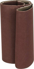 Tru-Maxx - 6" Wide x 48" OAL, 220 Grit, Aluminum Oxide Abrasive Belt - Aluminum Oxide, Very Fine, Coated, X Weighted Cloth Backing - Industrial Tool & Supply