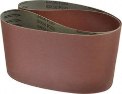 Tru-Maxx - 6" Wide x 48" OAL, 320 Grit, Aluminum Oxide Abrasive Belt - Aluminum Oxide, Extra Fine, Coated, X Weighted Cloth Backing - Industrial Tool & Supply