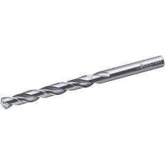 Walter-Titex - 7mm 130° Cobalt Jobber Drill - Bright Finish, Right Hand Cut, Spiral Flute, Straight Shank, 109mm OAL, VA Point - Industrial Tool & Supply