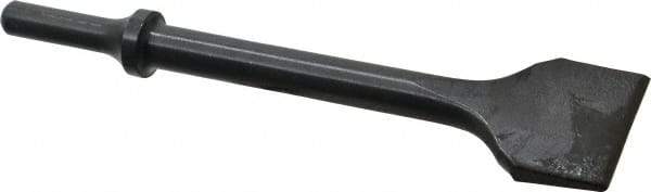 Value Collection - 1-1/2" Head Width, 6-1/2" OAL, Flat Chisel - Round Shank, Steel - Industrial Tool & Supply