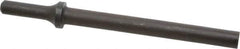 Value Collection - 1/2" Head Width, 6-1/2" OAL, Blank Chisel - Round Shank, Steel - Industrial Tool & Supply