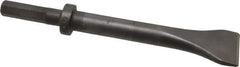 Made in USA - 2" Head Width, 9" OAL, Scaling Chisel - Hex Drive, Hex Shank, Alloy Steel - Industrial Tool & Supply