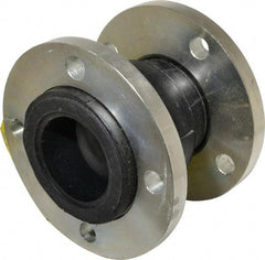 Unisource Mfg. - 3" Pipe, Neoprene Single Arch Pipe Expansion Joint - 6" Long, 3/8" Extension, 1/2" Compression, 225 Max psi, Flanged - Industrial Tool & Supply