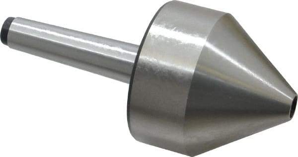 Interstate - MT2 Taper Shank, 2.48" Head Diam Live Center - 2.48" Head Length, 0.46" Point Diam, 1.42" Point Len, 396.83 Lb Max Workpc, 5.35" OAL, Bull Nose Point - Industrial Tool & Supply