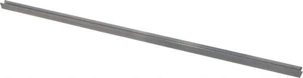 Mitee-Bite - 20" OAL 1/2" Width, Aluminum, Wedge Clamp Stock - Channel Shaped - Industrial Tool & Supply
