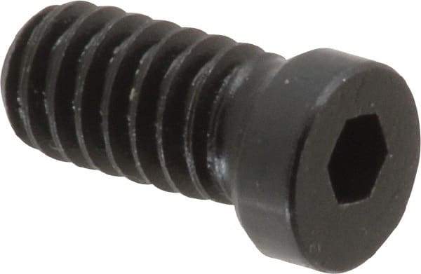 Mitee-Bite - 1/4-20, 1/2" Length, Carbon Steel, Black Oxide Finish, Cam Clamp Screw - Use with Mitee-Bite MB-4 - Industrial Tool & Supply