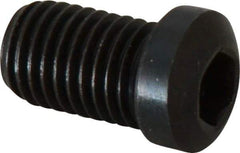 Mitee-Bite - 5/16-24, 1/2" Length, Carbon Steel, Black Oxide Finish, Cam Clamp Screw - Use with Mitee-Bite MB-5 - Industrial Tool & Supply