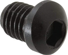 Mitee-Bite - 1/2-13, 1/2" Long, Carbon Steel, Black Oxide Finish, Cam Clamp Screw - 5/16" Drive, Use with Mitee-Bite MB-8 - Industrial Tool & Supply