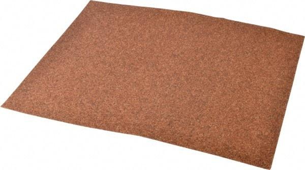 3M - 50 Grit, Garnet Sanding Sheet - 11" Long x 9" Wide, Coarse Grade, D Weighted Paper Backing - Industrial Tool & Supply