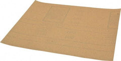 3M - 150 Grit, Garnet Sanding Sheet - 11" Long x 9" Wide, Very Fine Grade, A Weighted Paper Backing - Industrial Tool & Supply