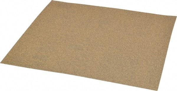 3M - 100 Grit, Aluminum Oxide Sanding Sheet - 11" Long x 9" Wide, Fine Grade, C Weighted Paper Backing - Industrial Tool & Supply