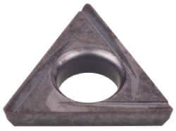 Kennametal - TDHH1.280.750.5 Grade KC5010 Carbide Turning Insert - TiAlN Finish, 60° Triangle, 0.1598" Inscr Circle, 3/64" Thick, 0.007" Corner Radius - Industrial Tool & Supply