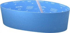 Norton - 6" Wide x 48" OAL, 60 Grit, Zirconia Alumina Abrasive Belt - Zirconia Alumina, Medium, Coated, X Weighted Cloth Backing, Series R823 - Industrial Tool & Supply