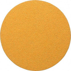 Made in USA - 5" Diam, 40 Grit, Aluminum Oxide Hook & Loop Disc - Coarse Grade, Coated, E Weight Paper Backing, - Industrial Tool & Supply