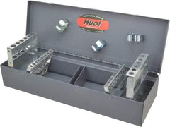 Huot - #6-40 to 1/2-20 UNC, UNF Tap Storage - 12-13/16" Wide x 4-1/8" Deep x 1-7/32" High, Steel - Exact Industrial Supply