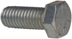 Made in USA - 1/2-13 UNC, 1-1/4" Length Under Head Hex Head Cap Screw - Industrial Tool & Supply