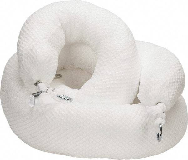 Brady SPC Sorbents - 32 Gal, 10' Long, 5" Diam, Boom - Oil Only, White - Industrial Tool & Supply