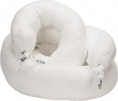 Brady SPC Sorbents - 32 Gal, 10' Long, 5" Diam, Boom - Oil Only, White - Industrial Tool & Supply