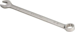 Armstrong - 13/16" 12 Point Offset Combination Wrench - 15° Offset Angle, 11-3/4" OAL, Steel, Satin Finish - Industrial Tool & Supply