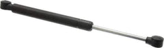 Value Collection - 0.32" Rod Diam, 0.75" Tube Diam, 30 Lb Capacity, Fixed Force Gas Spring - 11.9" Extended Length, 3.5" Stroke Length, Plastic Ball Socket, Black Nitride Piston - Industrial Tool & Supply