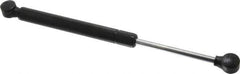 Value Collection - 0.32" Rod Diam, 0.75" Tube Diam, 90 Lb Capacity, Fixed Force Gas Spring - 11.9" Extended Length, 3.5" Stroke Length, Plastic Ball Socket, Black Nitride Piston - Industrial Tool & Supply