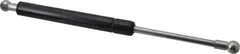 Value Collection - 0.32" Rod Diam, 0.75" Tube Diam, 120 Lb Capacity, Fixed Force Gas Spring - 11.9" Extended Length, 3.5" Stroke Length, Metal Socket, Black Nitride Piston - Industrial Tool & Supply