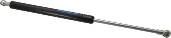 Value Collection - 0.32" Rod Diam, 0.75" Tube Diam, 20 Lb Capacity, Fixed Force Gas Spring - 15.25" Extended Length, 5" Stroke Length, Metal Socket, Black Nitride Piston - Industrial Tool & Supply