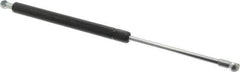 Value Collection - 0.32" Rod Diam, 0.75" Tube Diam, 30 Lb Capacity, Fixed Force Gas Spring - 15.25" Extended Length, 5" Stroke Length, Metal Socket, Black Nitride Piston - Industrial Tool & Supply