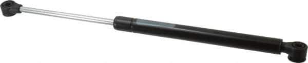 Value Collection - 0.32" Rod Diam, 0.75" Tube Diam, 120 Lb Capacity, Fixed Force Gas Spring - 15.25" Extended Length, 5" Stroke Length, Plastic Ball Socket, Black Nitride Piston - Industrial Tool & Supply
