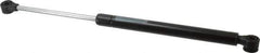 Value Collection - 0.32" Rod Diam, 0.75" Tube Diam, 120 Lb Capacity, Fixed Force Gas Spring - 15.25" Extended Length, 5" Stroke Length, Plastic Ball Socket, Black Nitride Piston - Industrial Tool & Supply