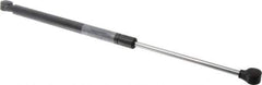 Value Collection - 0.32" Rod Diam, 0.75" Tube Diam, 30 Lb Capacity, Fixed Force Gas Spring - 17" Extended Length, 6" Stroke Length, Plastic Ball Socket, Black Nitride Piston - Industrial Tool & Supply