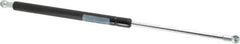 Value Collection - 0.32" Rod Diam, 0.75" Tube Diam, 30 Lb Capacity, Fixed Force Gas Spring - 17" Extended Length, 6" Stroke Length, Metal Socket, Black Nitride Piston - Industrial Tool & Supply