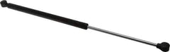 Value Collection - 0.32" Rod Diam, 0.75" Tube Diam, 20 Lb Capacity, Fixed Force Gas Spring - 19.63" Extended Length, 7" Stroke Length, Plastic Ball Socket, Black Nitride Piston - Industrial Tool & Supply