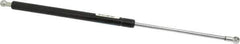 Value Collection - 0.32" Rod Diam, 0.75" Tube Diam, 20 Lb Capacity, Fixed Force Gas Spring - 19.63" Extended Length, 7" Stroke Length, Metal Socket, Black Nitride Piston - Industrial Tool & Supply