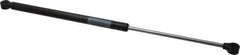Value Collection - 0.32" Rod Diam, 0.75" Tube Diam, 30 Lb Capacity, Fixed Force Gas Spring - 19.63" Extended Length, 7" Stroke Length, Plastic Ball Socket, Black Nitride Piston - Industrial Tool & Supply