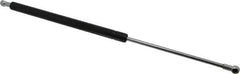 Value Collection - 0.32" Rod Diam, 0.75" Tube Diam, 30 Lb Capacity, Fixed Force Gas Spring - 19.63" Extended Length, 7" Stroke Length, Metal Socket, Black Nitride Piston - Industrial Tool & Supply