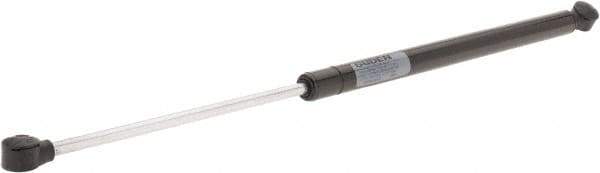 Value Collection - 0.32" Rod Diam, 0.75" Tube Diam, 60 Lb Capacity, Fixed Force Gas Spring - 19.63" Extended Length, 7" Stroke Length, Plastic Ball Socket, Black Nitride Piston - Industrial Tool & Supply