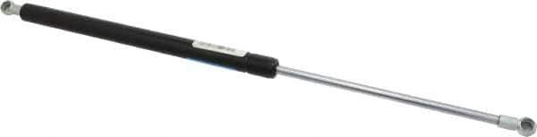 Value Collection - 0.32" Rod Diam, 0.75" Tube Diam, 90 Lb Capacity, Fixed Force Gas Spring - 19.63" Extended Length, 7" Stroke Length, Metal Socket, Black Nitride Piston - Industrial Tool & Supply